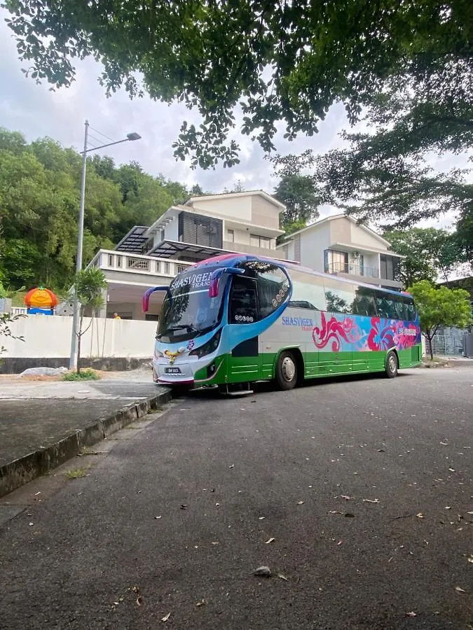 40Pax 7Br Villa With Kids Swimming Pool, Ktv, Pool Table N Bbq Near Spice Arena Penang 9800 Sqft Bayan Lepas