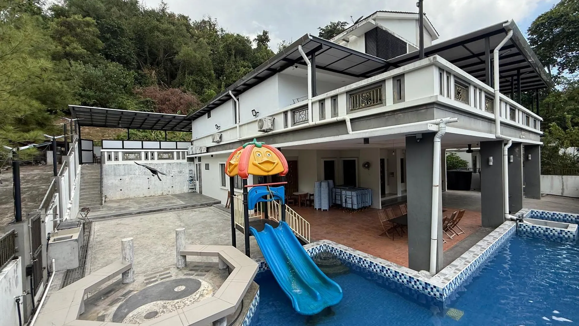 40Pax 7Br Villa With Kids Swimming Pool, Ktv, Pool Table N Bbq Near Spice Arena Penang 9800 Sqft Bayan Lepas
